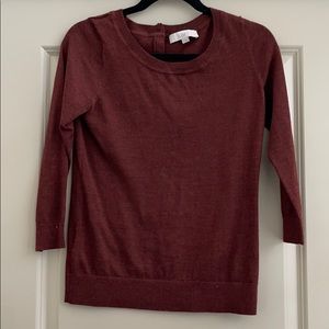 Burgundy Sweater